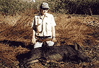 Nikki's First Boar